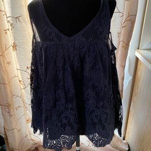 Gorgeous Peek-A-Boo Sleeved Lace Top
